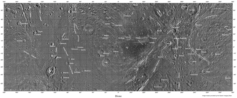 Illustration for article titled Farewell, Dione: Cassini Makes Final Flyby of Saturn's Fourth Largest Moon